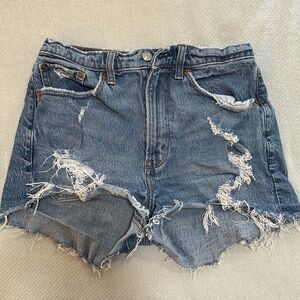 Abercrombie and Fitch the Mom High Rise Short